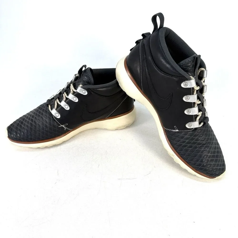 Nike Roshe Run Sneakerboot QS Quilted 2013 Men’s Size 12 Black 639165-001